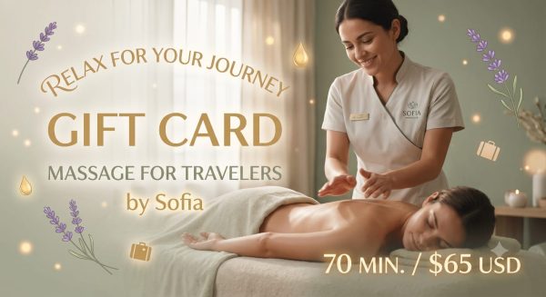 Gif card massage 1 hora